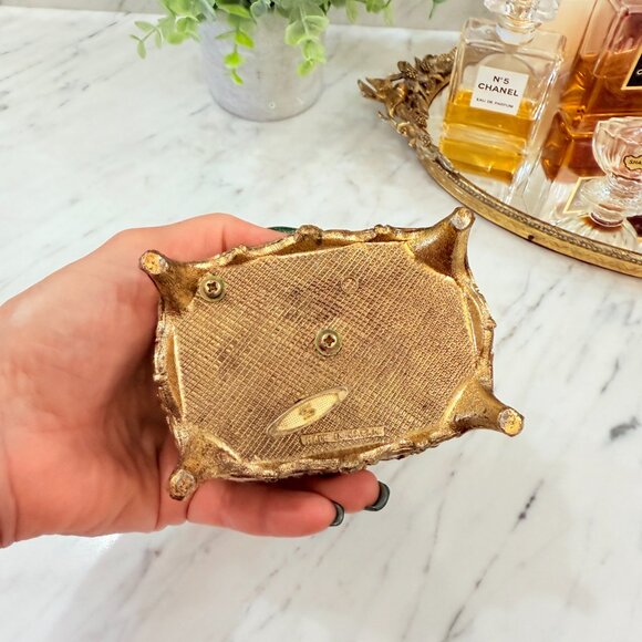 Vintage Hollywood Regency Music Box/Trinket Box Works! - Picture 9 of 16